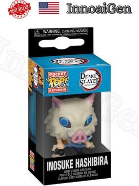Funko Pocket Pop! Keychain Demon Slayer Inosuke Hashibira Vinyl Figure NIB 1.5"